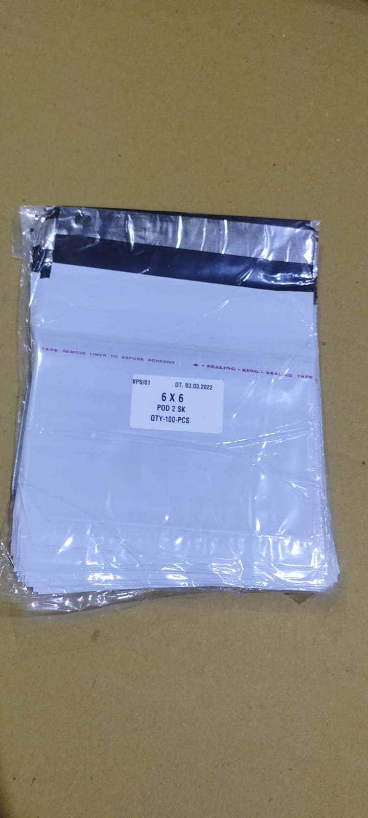 0925 Tamper Proof Courier Bags (06X06 inch) Pack of 100Pcs freeshipping - DeoDap 0925 Tamper Proof Courier Bags (06X06 inch) Pack of 100Pcs freeshipping - DeoDap